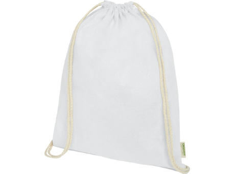 Mochila de cuerdas de algodón orgánico de 140 g/m² 5L 