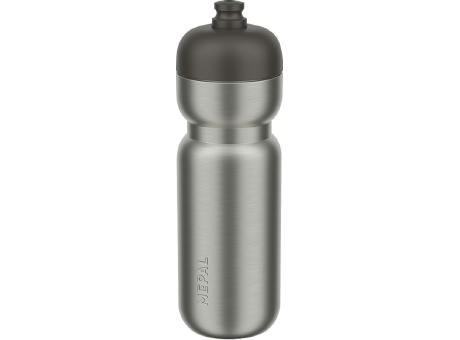 Bidón deportivo de 800 ml de acero inoxidable Mepal Pull