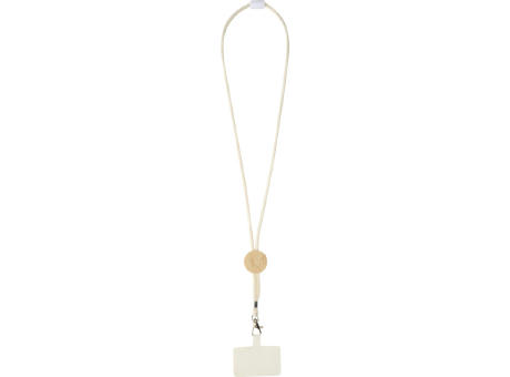 Lanyard para smartphone con detalles de bambú Adhab