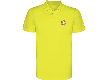 Polo deportivo de manga corta infantil de 150 g/m² Monzha