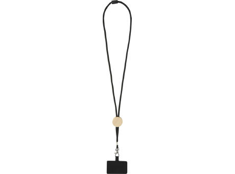 Lanyard para smartphone con detalles de bambú Adhab