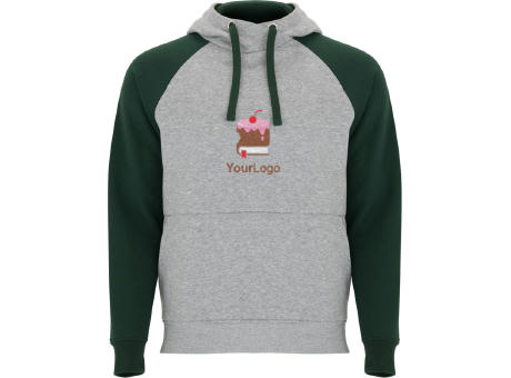 Sudadera con capucha bicolor infantil de 280 g/m² Badet