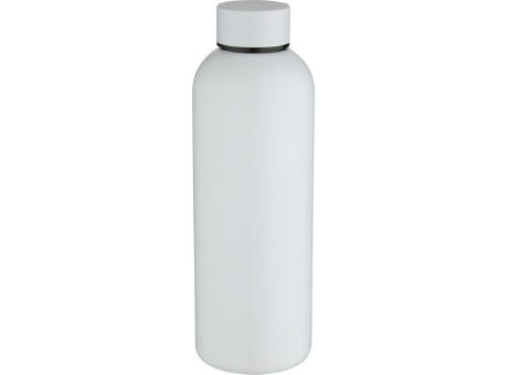 Botella de agua de 750 ml de acero inoxidable reciclado con pared simple y certificado RCS Spring