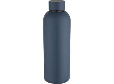 Botella de agua de 750 ml de acero inoxidable reciclado con pared simple y certificado RCS Spring