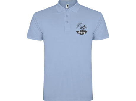 Polo de manga corta para hombre de 200 g/m² Star