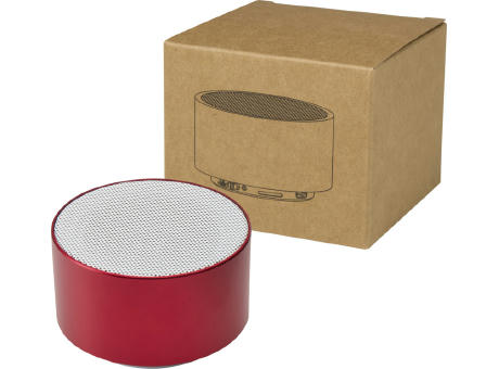 Altavoz inalámbrico Bluetooth® de aluminio reciclado de 3 W Ankaa