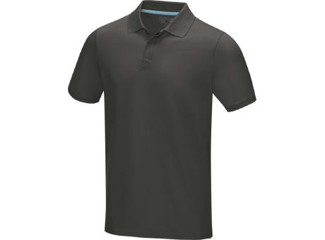 Polo orgánico de manga corta para hombre 