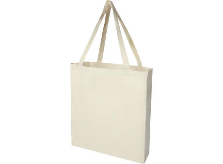 Bolsa Tote con refuerzos de algodón reciclado GRS de 140 g/m² de 12L Madras
