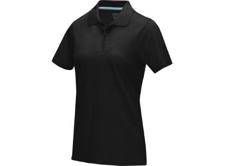 Polo orgánico de manga corta para mujer 