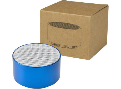 Altavoz inalámbrico Bluetooth® de aluminio reciclado de 3 W Ankaa