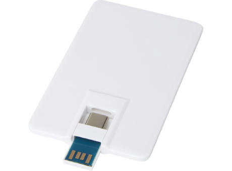 Memoria USB de 32 GB de tipo C y USB A 3.0 Duo slim