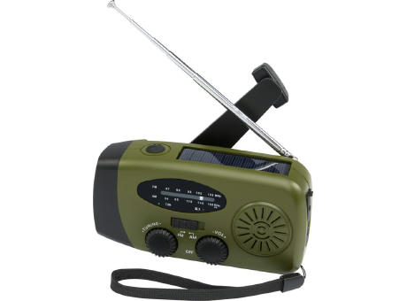 Radio de emergencia RCS de plástico reciclado Avior
