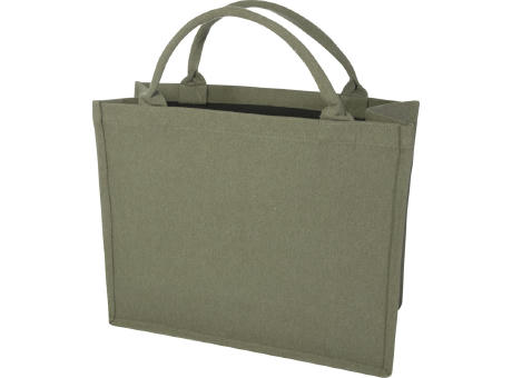 Bolsa Tote cuadrada de 500 g/m² con material reciclado Aware™ Trace