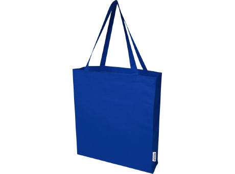Bolsa Tote con refuerzos de algodón reciclado GRS de 140 g/m² de 12L Madras