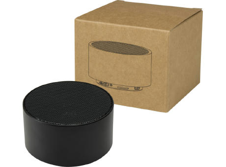 Altavoz inalámbrico Bluetooth® de aluminio reciclado de 3 W Ankaa