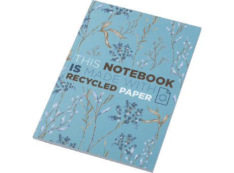 Libreta A5 de tapa blanda con 50 hojas de papel reciclado Novella Austen Colours