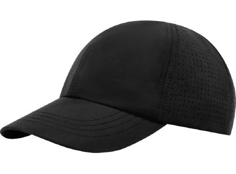 Gorra reciclada de 6 paneles Cool Fit GRS de 110 g/m² Mica