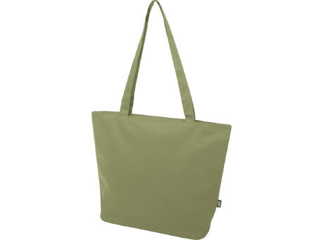 Bolsa Tote con cremallera de material reciclado GRS de 20 L Panama