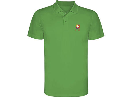 Polo deportivo de manga corta infantil de 150 g/m² Monzha