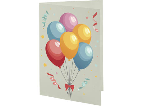 Tarjeta de felicitación A5 Herald