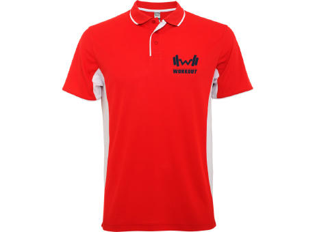 Polo deportivo unisex de manga corta de 150 g/m² Montmelo
