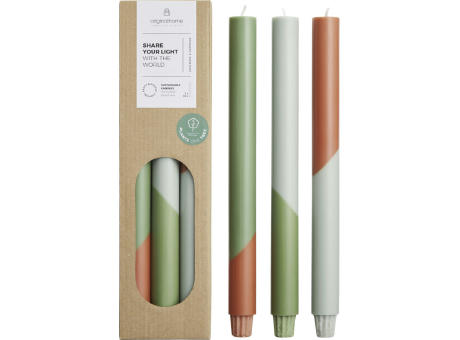 Velas diagonales - set de 3 Originalhome Eden