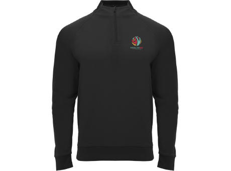 Sudadera unisex de manga larga y cremallera 1/4 de 200 g/m² Epiro