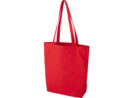 Bolsa Tote de 11 L con fondo ancho algodón orgánico OCS de 180 g/m² Odisha 
