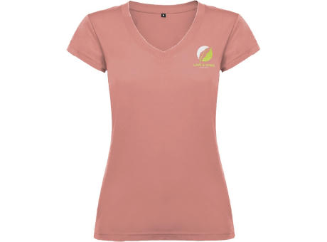 Camiseta de cuello de pico de manga corta para mujer de 155 g/m² Victoria