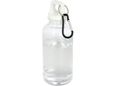 Bidón de 400 ml de plástico reciclado con mosquetón y certificación RCS Oregon