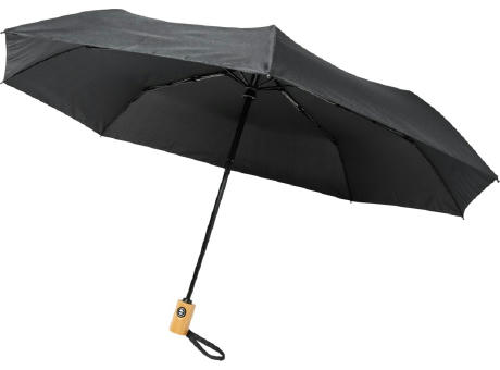 Paraguas automático plegable material reciclado PET de 21