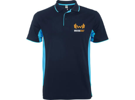 Polo deportivo unisex de manga corta de 150 g/m² Montmelo