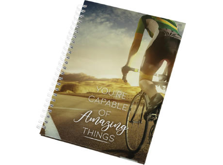 Agenda A5 de tapa dura sin fechas Desk-Mate®