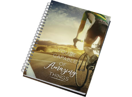 Agenda A5 de tapa dura sin fechas Desk-Mate®