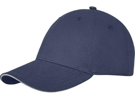 Gorra con ribete de 6 paneles de 260 g/m² Darton