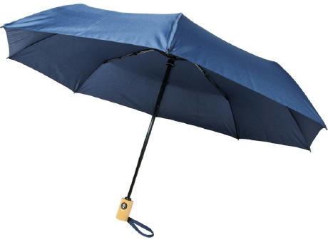 Paraguas automático plegable material reciclado PET de 21