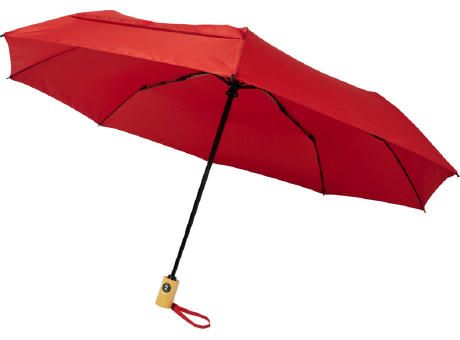 Paraguas automático plegable material reciclado PET de 21