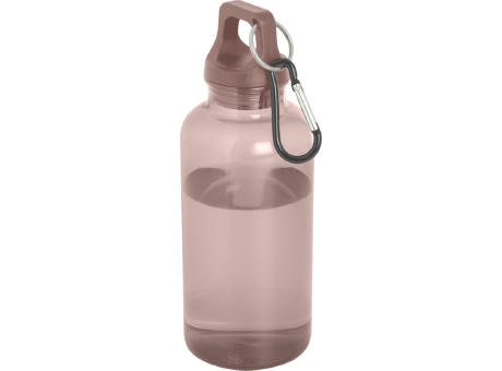 Bidón de 400 ml de plástico reciclado con mosquetón y certificación RCS Oregon