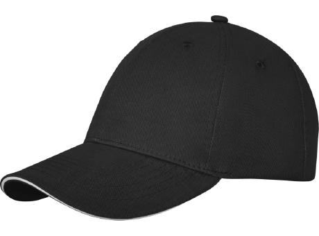 Gorra con ribete de 6 paneles de 260 g/m² Darton