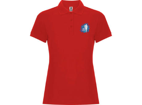 Polo de manga corta para mujer de 220 g/m² Pegaso Premium
