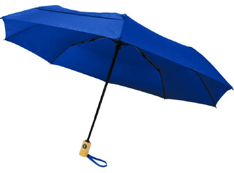 Paraguas automático plegable material reciclado PET de 21