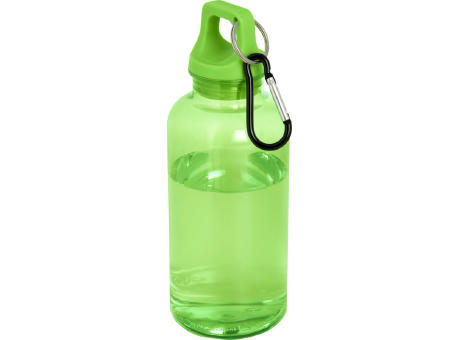 Bidón de 400 ml de plástico reciclado con mosquetón y certificación RCS Oregon