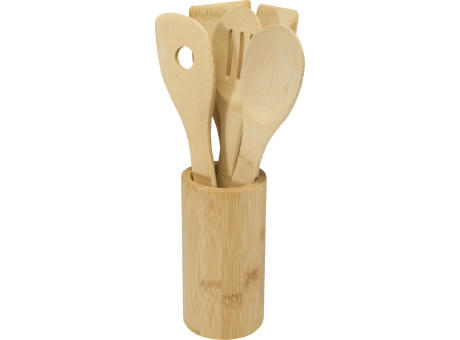Set de utensilios de cocina de bambú Tala