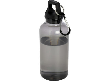 Bidón de 400 ml de plástico reciclado con mosquetón y certificación RCS Oregon