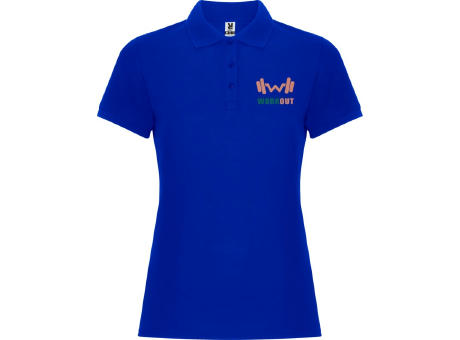 Polo de manga corta para mujer de 220 g/m² Pegaso Premium