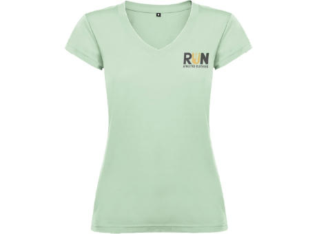 Camiseta de cuello de pico de manga corta para mujer de 155 g/m² Victoria