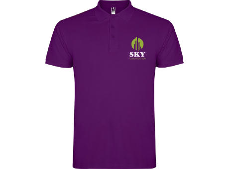 Polo de manga corta para hombre de 200 g/m² Star