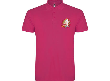 Polo de manga corta para hombre de 200 g/m² Star