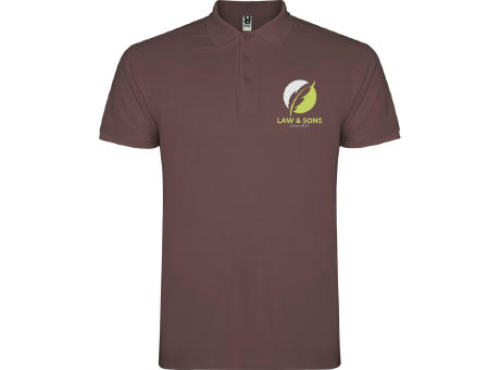 Polo de manga corta para hombre de 200 g/m² Star