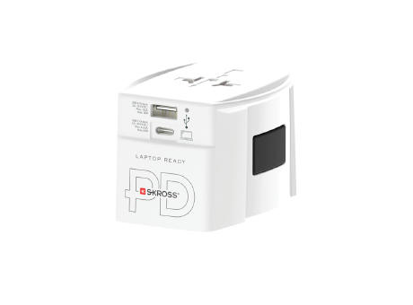 Adaptador universal SKROSS® MUV AC65PD con cable USB-C